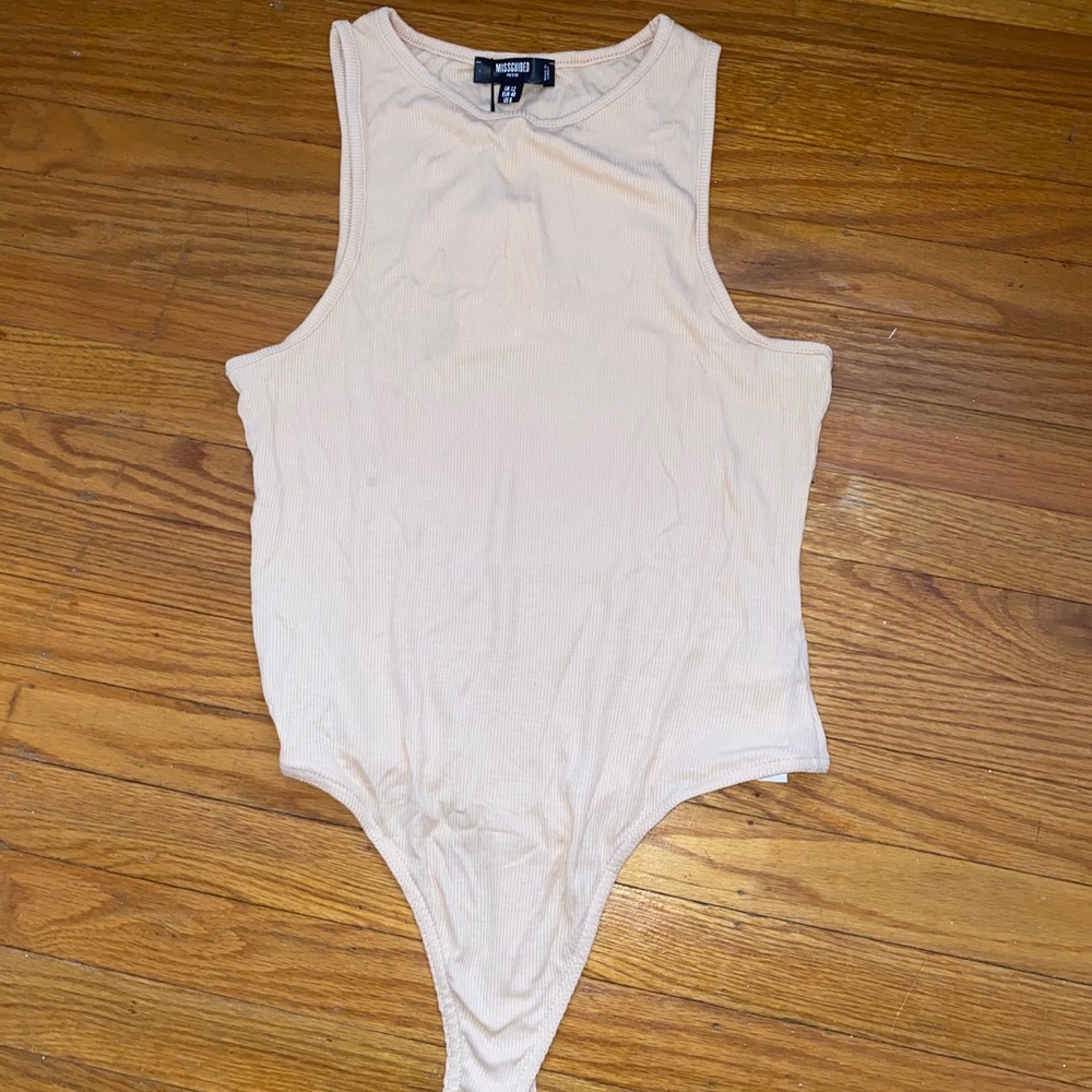 Missguided Ribbed Body Suit